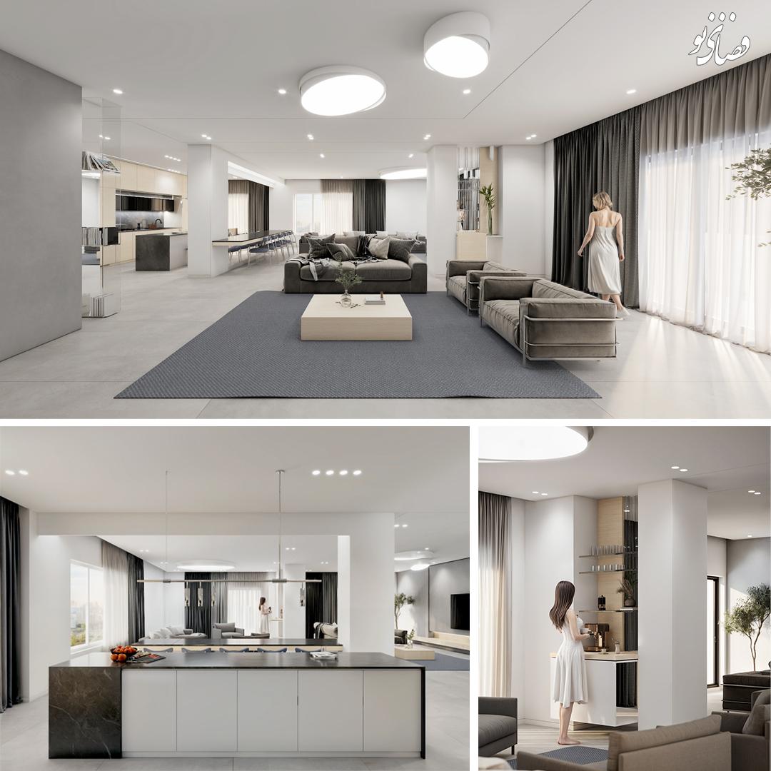 P-308-AR-PR-Livingroom & Kitchen